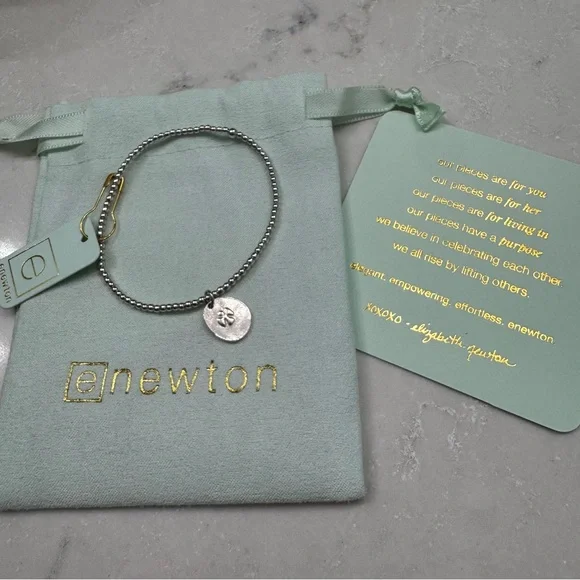 ENewton Silver Cross Pendant Bracelet - Picture 8 of 8